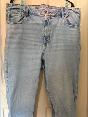 American Eagle Stretch Mom Jean High Rise Size 20 Short